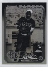 2024 Topps Chrome Update Rookie Debut Negative Refractor Jackson Merrill 0bg1