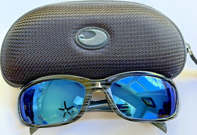 Costa Del Mar Hammerhead HH 28 Polarized Sunglasses Blue Lens