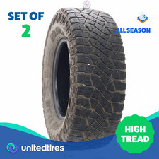 Set Of 2 Used Lt 32565r18 Goodyear Wrangler Territory At 121118t - 1132 Set Of 2 Used Lt 32565r18 Goodyear Wrangler Territory At 121118t - 1132