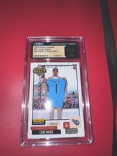 2025 Panini Instant NFL Draft Night Cam Ward #NFLDNA-6 card (CGC Pristine 10).