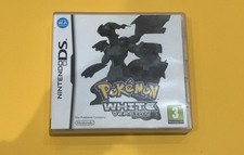 Pokemon White Nintendo DS PAL Edition Complete Set with Manual