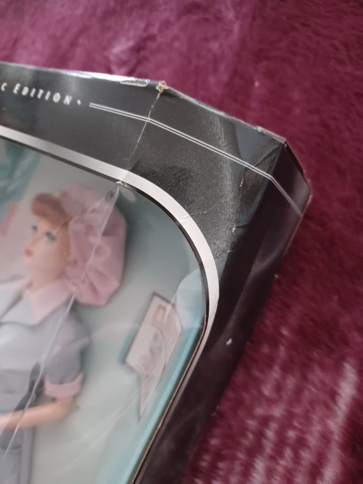 Mattel I Love Lucy Barbie Doll Job Switching Episode 39 New in Box candy factory - Image 4 of 4