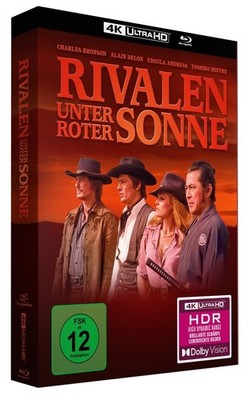 Rivalen unter roter Sonne - Limited Mediabook (4K UHD + BLU RAY) NEU & OVP