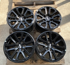 4 Ford Raptor Factory Black 17” Wheels F150 6 on 135mm  OE 6 Lug 924D