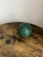 Vintage Sportcraft GREEN circular Line Pattern Bocce Ball Replacement
