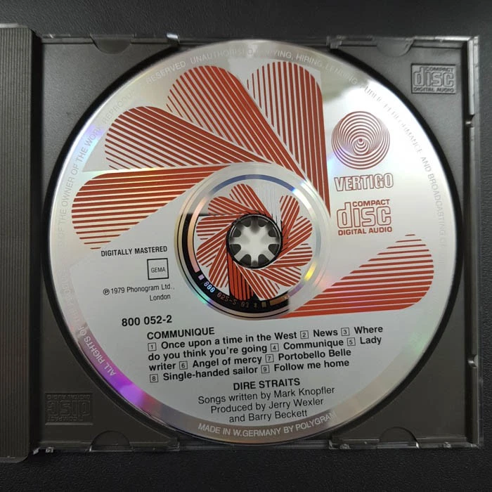 DIRE STRAITS Communique WGER POLY VG+/VG+(CD) - Bild 3 von 4