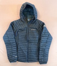 Eddie Bauer First Ascent Stormdown 800 Women's Insulated Full Zip Jacket Blue L