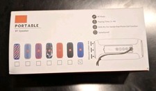 T G TG-117 Splashproof Portable Bluetooth Speaker - Blue