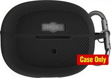 Soft Flexible Silicone Cover for SHOKZ OpenDots ONE, Scratch Resistant Black