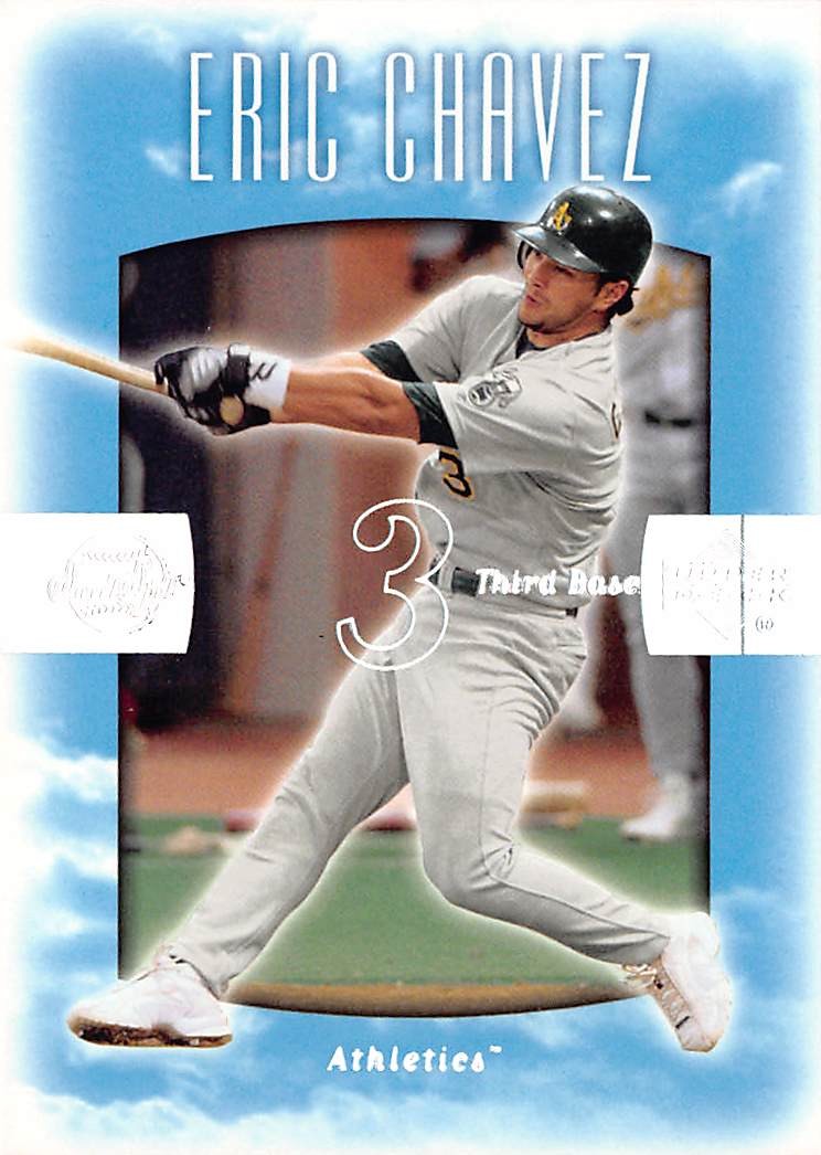2002 Upper Deck Sweet Spot #4 Eric Chavez