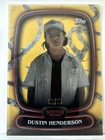 Dustin Henderson 2025 Topps Stranger Things High Tek Psychic Gold 50/50 OMEGA!