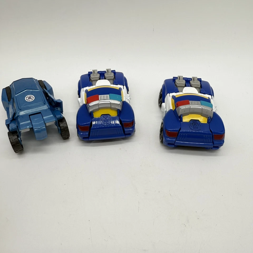Transformers Robots in Disguise Steeljaw One 1 Step Changer & Playskool Chase Foto 3 de 4