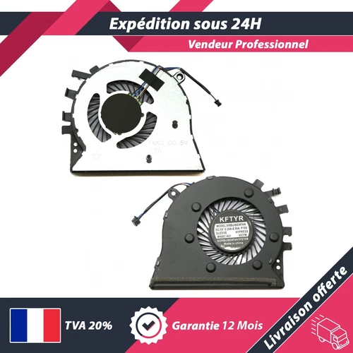 VENTILATEUR CPU FAN POUR HP 17-CA1007CA 17-CA1008NF 17-CA1009NB 17-CA1009NF