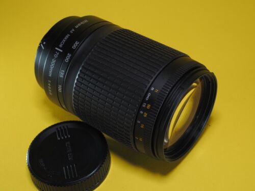 Nikon Nikkor AF 70-300mm f4-5.6 G Lens Black rear cap READ