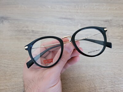メガネ Levi's Glasses LV5006 807 l Round Black Horn Luxury Levi's LV 5006 807 glasses | Buy online now | SmartBuyGlasses US
