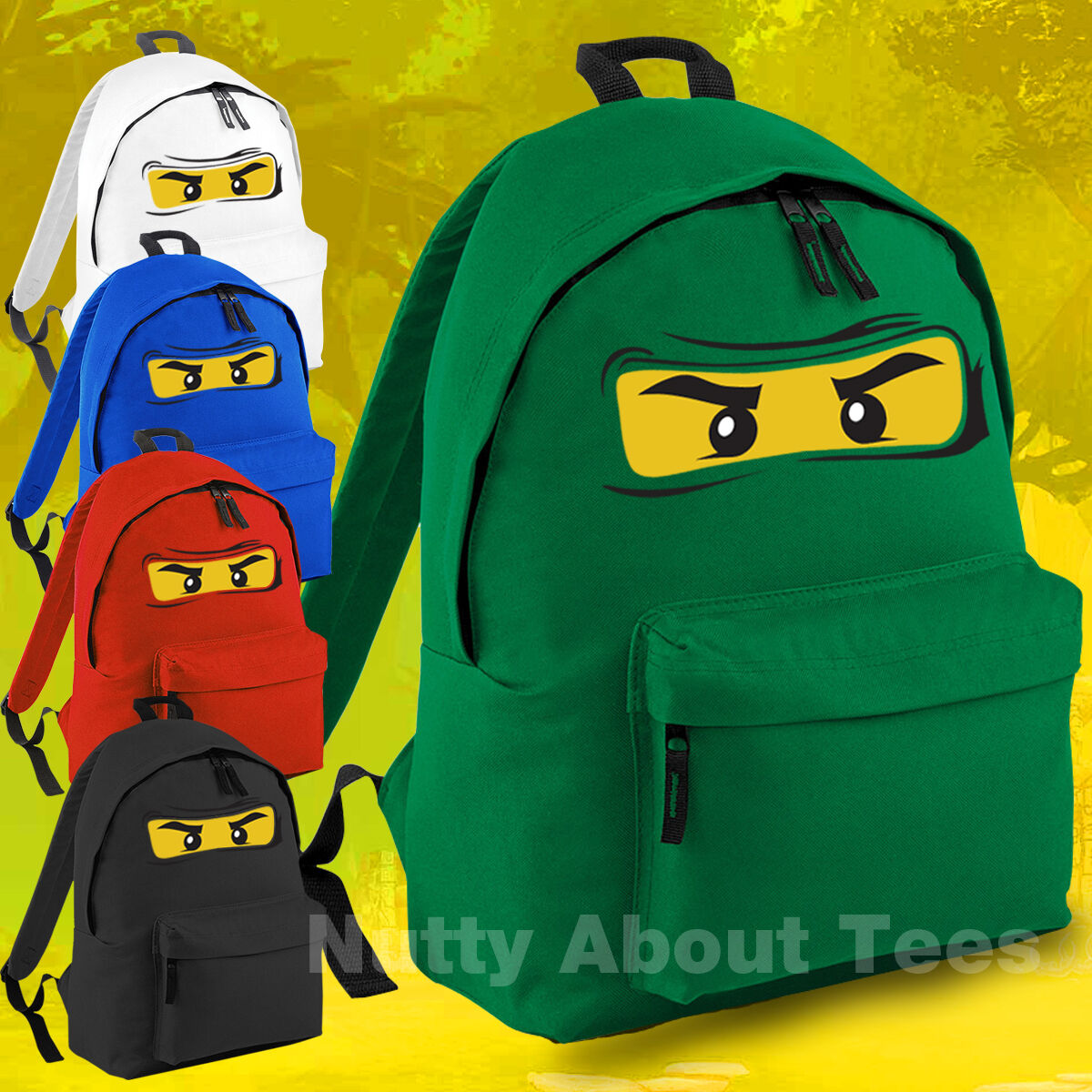 Hvad angår folk Afvist Feed på Ninjago Backpack Rucksack Ninja School bag le go Highest Quality *New* |  eBay