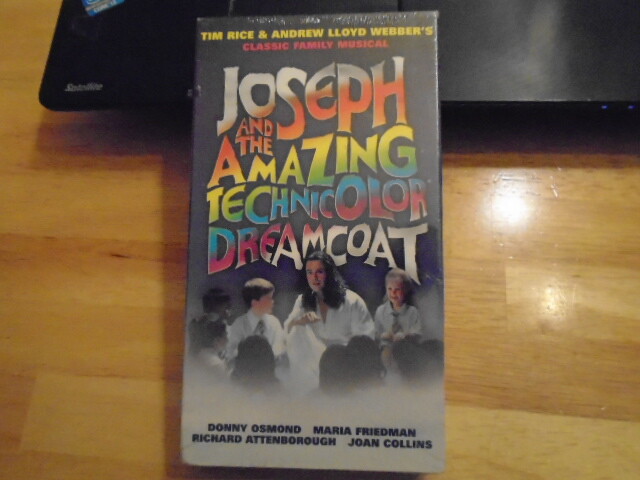 SEALED RARE OOP Joseph Amazing Technicolor Dreamcoat VHS 1999