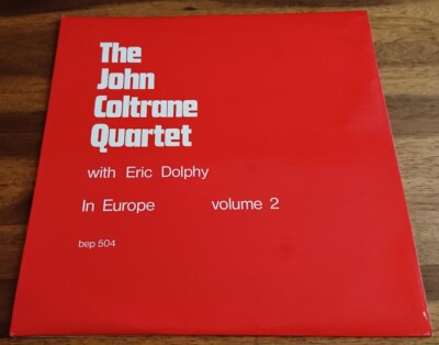 John Coltrane Quartet Jazz LP Quintet with Eric Dolphy Live In