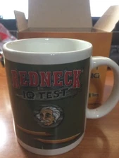 Leanin' Tree Mug "Redneck IQ Test"...BRAND NEW