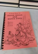 A Picture Book Of Paper Dolls And Paper Toys Jendrick 1974