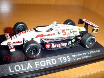 LOLA FORD T93 T 93 1:43 INDIANAPOLIS 500 NIGEL MANSELL | eBay