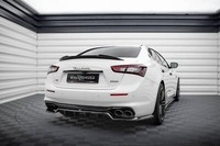 Mittlerer Diffusor Heck Ansatz DTM Look FüR Maserati Ghibli Mk3 Facelift Schwarz