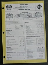 Revue technique Lancia DEDRA