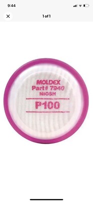 Moldex Respirator Replacement Cartridges and Filters for Half Mask and Full Face