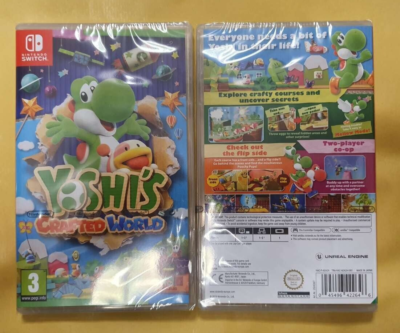 World Nintendo Luigi's Crafted World Yoshi's Crafted World