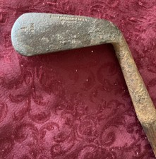 Vintage Hickory Wood Shaft St Andrews Scotland R Forgan  Son Golf Club