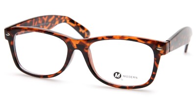 NEW MODERN OPTICAL METROPOLITAN Tortoise EYEGLASSES GLASSES FRAME 53-18-150 B38