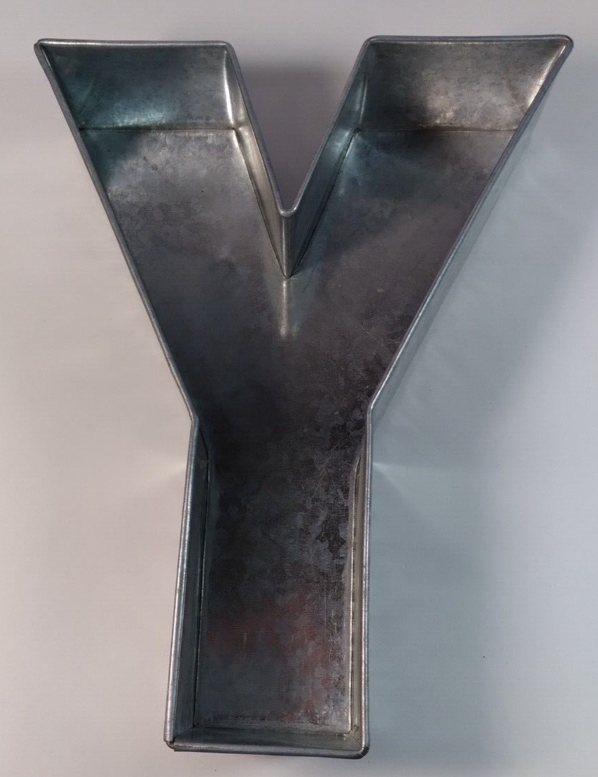 Cake Pan Letter Y Eurotins eBay