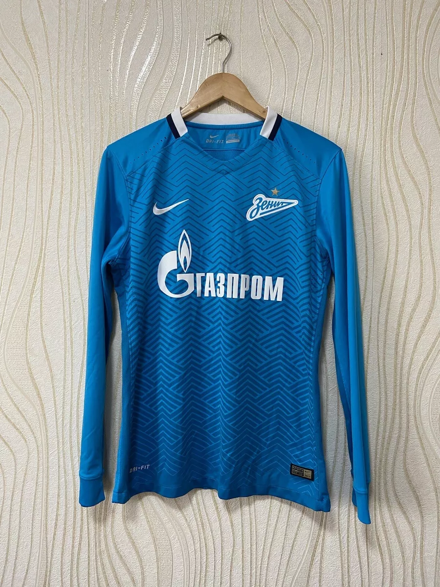 ZENIT ST PETERSBURG 2015 2016 HOME SHIRT SOCCER JERSEY LONG SLEEVE PLAY | eBay