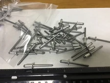 QTY (100) POP ABS64, 3/16” Blind Rivets, .125" - .250" Grip Range