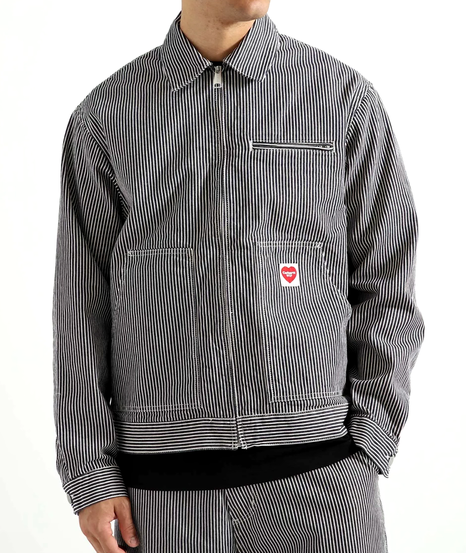Carhartt WIP Terrell Jacket I032108 Dark Navy/Wax M | eBay UK