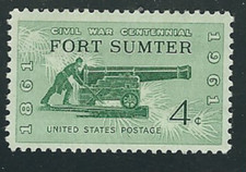 Scott #1178...4 Cent ...Fort Sumter...10 Stamps