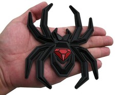 1x Black Red Spider Emblem Fit For F-150 Black Widow Edition Univer Truck 1x Black Red Spider Emblem Fit For F-150 Black Widow Edition Univer Truck