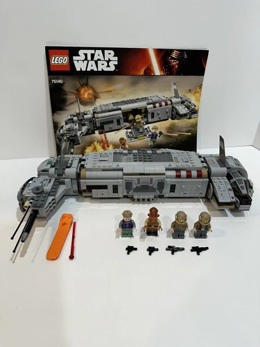 LEGO Star Wars 75140 Resistance Trooper Transport  Ship Complete With Manual