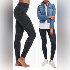 Spanx Look at Me Now Seamless Camo High Waist Leggings Women's Large