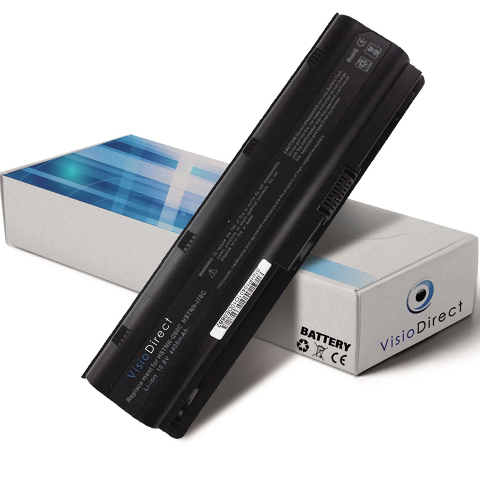 VISIODIRECT Batterie 4400mAh type HSTNN-IB1E HSTNN-IBOW HSTNN-LB0W HSTNN-OB0X pour HP