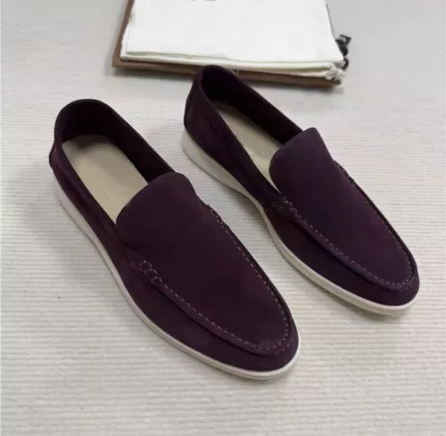 Mocasines informales de gamuza estilo británico para hombre ligeros sin cordones zapatos cómodos 38-48 - Imagen 44 de 46