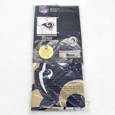 L.A. Rams NFL 2 Sided House Flag Los Angeles Rams Licensed Football Fans 29''x43''