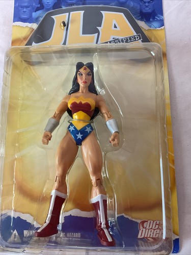 Figura de acción DC Direct JLA Classified Series 1 Wonder Woman NUEVA sellada sin usar, en caja - Imagen 8 de 12