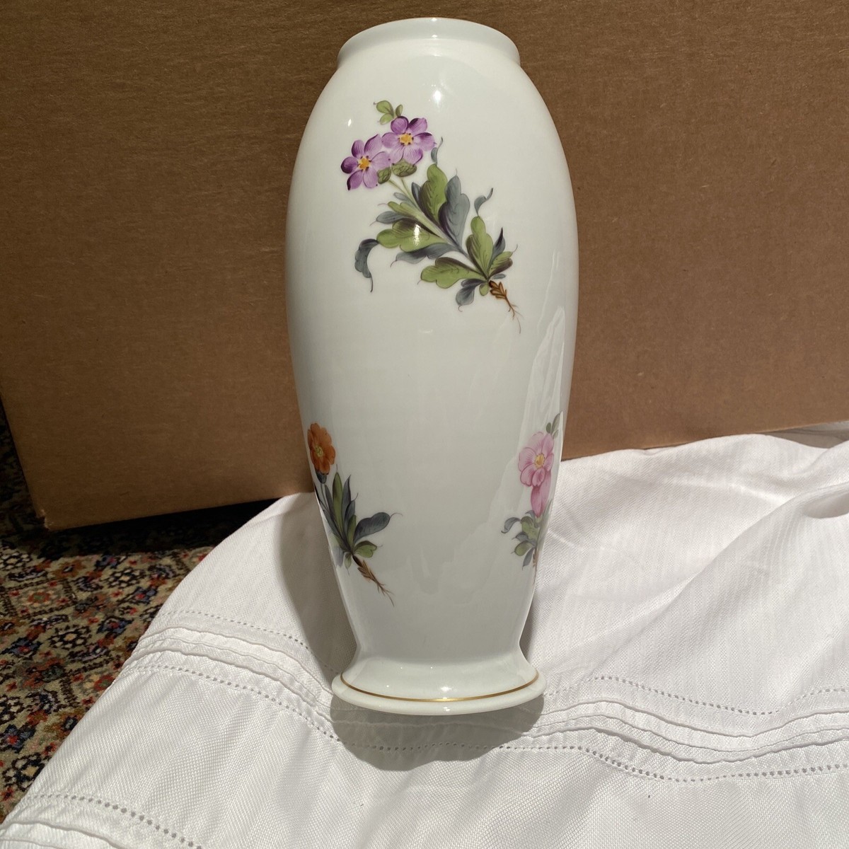 HEREND FRUITS & FLOWERS FR PORCELAIN HANDPAINTED 150th ANNIVERSARY