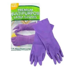 Clean Ones Premium Latex Gloves and Nitrile Multi-Purpose Gloves 9 Pairs Pack