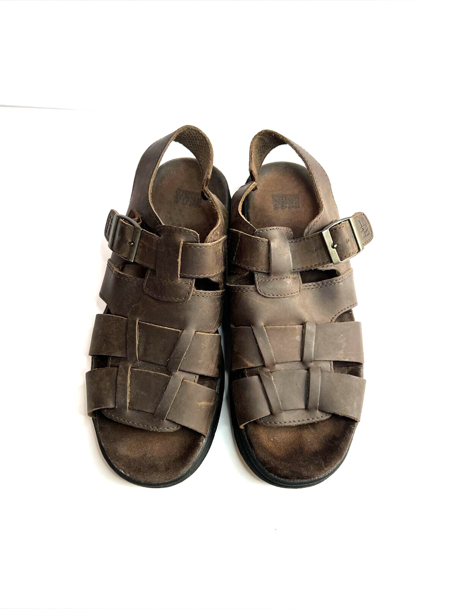 Nunn Bush Brown Leather Sandals Men Size 11 M | eBay display picture 3
