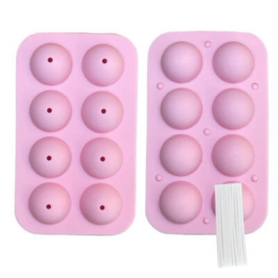 Silikon Cake Pops Formen Stiele Lollipop Lutscher Kuchenlollies Kuchen Lollies
