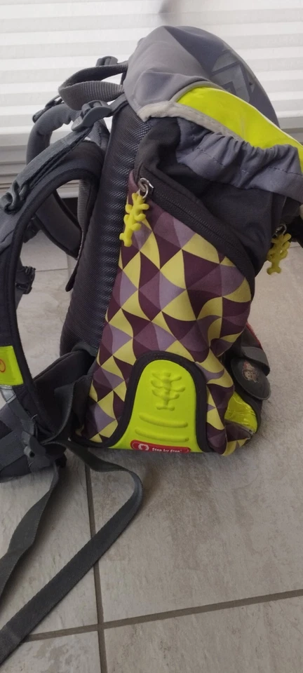 Step by Step Flexline DIN Verstellbar Schulranzen ADAC Büchertasche LED Licht - Bild 4 von 4