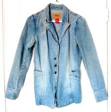 Vintage Mossimo Women's Jeans Jean Jacket Size Small 100% Cotton