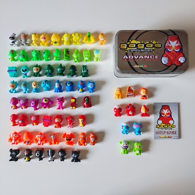 GoGos Crazy Bones Collectable Set x70 inc. Advance Figures